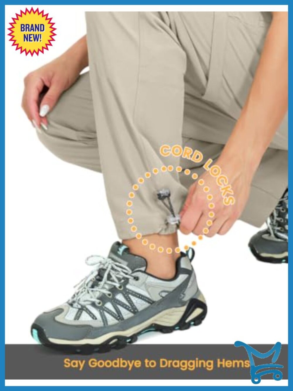 Convertible Zip Off Quick Dry Hiking Pants - Picture 6 of 6